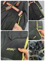 12000 Pcs Men's Casual 5-inch Bulk Stock Shorts, 3 Pockets With Binding, Individual Packing One Size Wholesale Export - Image 2