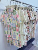 Bulk Wholesale Women's 3-Piece Cloud Cotton Loungewear Pajama Sets Chinese Clothing Stock Lots - Image 8