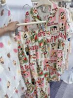 Bulk Wholesale Women's 3-Piece Cloud Cotton Loungewear Pajama Sets Chinese Clothing Stock Lots - Image 4