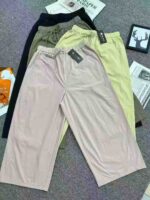 Plus Size Women's Summer Lightweight High Waist Wide Leg Banana Pants Bulk Clothing Stock Wholesale Export - Image 5