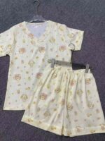 Bulk Wholesale 1200 Sets Women's Summer 2-Piece Cloud Cotton Pajama Set Chinese Clothing Stock Lots - Image 5