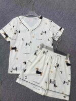 Bulk Wholesale 1200 Sets Women's Summer 2-Piece Cloud Cotton Pajama Set Chinese Clothing Stock Lots - Image 4