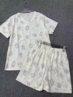 Bulk Wholesale 1200 Sets Women's Summer 2-Piece Cloud Cotton Pajama Set Chinese Clothing Stock Lots - Image 3