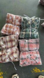 Classic Timeless Plaid Lightweight Long Sleeve Shirts Bulk Wholesale Chinese Clothing Stock Lots - Image 8