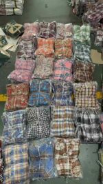 Classic Timeless Plaid Lightweight Long Sleeve Shirts Bulk Wholesale Chinese Clothing Stock Lots - Image 3