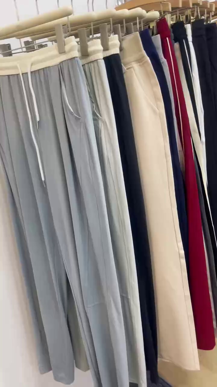 Branded High Quality Plus Size Women's Spring Autumn Casual Pants Chinese Clothing Stock Lots Bulk Wholesale - Image 1