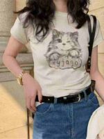 Korean Label Sexy Women's Cotton Short Sleeve T-shirts Bulk Clearance Wholesale Stock Clothing - Image 7