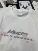 Bulk Wholesale 1200PCS 100% Cotton AB-Side Printed Loose Streetwear Short Sleeve T-Shirts Chinese Clothing Stock Lots - Image 5