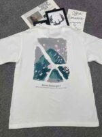 Bulk Wholesale 1200PCS 100% Cotton AB-Side Printed Loose Streetwear Short Sleeve T-Shirts Chinese Clothing Stock Lots - Image 4