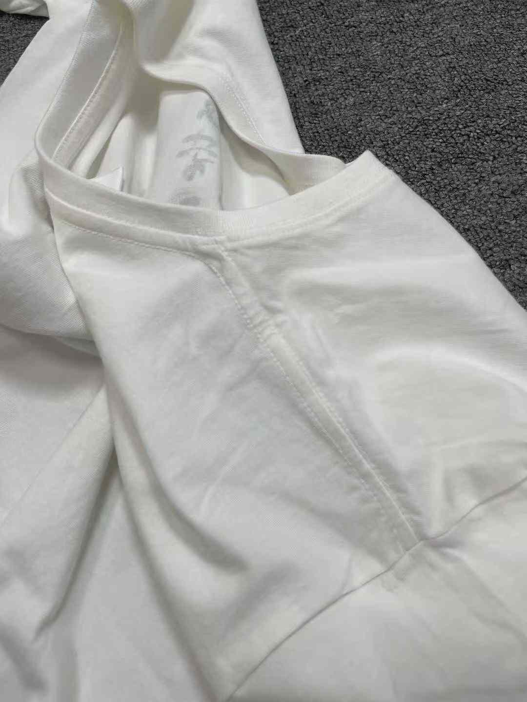 Bulk Wholesale 1200PCS 100% Cotton AB-Side Printed Loose Streetwear Short Sleeve T-Shirts Chinese Clothing Stock Lots - Image 2