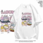 Hot Selling Labubu Printed Short Sleeve T-Shirts | 180g Combed Cotton | Mixed Patterns | Chinese Stock Lot Wholesale Export - Image 6