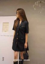 Premium Elegant French Style Petite Women Dresses Chinese Clothing Stock Lot Bulk Wholesale - 182 Pieces Total - Image 8