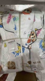 Special Price Cloud Cotton Loungewear Chinese Clothing Stock Lot For Wholesale - Image 5