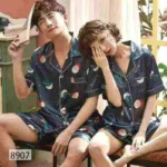 5000 Sets Clearance Women's Summer Faux Silk Short Sleeve 2-Piece Pajama Set Plus Size M-XXL Bulk Stock - Image 3