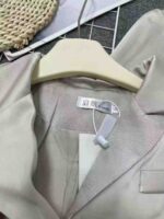 Champagne French Vintage Tweed Blazers For Women | 600pcs Bulk Clearance | S-XL Lined Authentic Outerwear Wholesale - Image 4