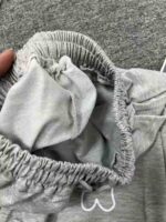 Bulk Clearance Unisex Casual Grey Cotton Terry Sweatpants Men's Versatile Cuffed Sports Joggers - Image 4