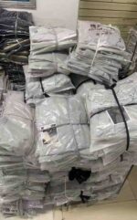 Bulk Clearance Unisex Casual Grey Cotton Terry Sweatpants Men's Versatile Cuffed Sports Joggers - Image 3