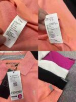 High Quality Branded Cotton Women's Embroidered Long Sleeve Collared Polo T-Shirts Bulk Stock Wholesale - Image 5