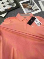 High Quality Branded Cotton Women's Embroidered Long Sleeve Collared Polo T-Shirts Bulk Stock Wholesale - Image 2