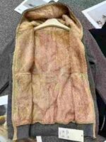 Clearance Bulk Wholesale Unisex Winter Cotton Embroidered Zipper Sherpa Fleece Zip-up Hoodie Jacket - Image 3