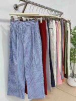Dopamine Colors High Quality Women's Wide Leg Suit Pants Bulk Chinese Stock Lot For Wholesale - Image 3