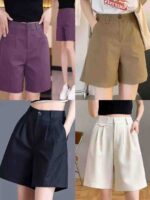 Trendy Designed Women's Casual Shorts & Mini Skirts | Full Bulk Clearance Wholesale Chinese Clothing Stock Lots - Image 1