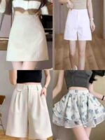 Trendy Designed Women's Casual Shorts & Mini Skirts | Full Bulk Clearance Wholesale Chinese Clothing Stock Lots - Image 8