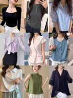 Whole Clearance Mixed Women's Spring Summer Autumn Tops 4000pcs - Chinese Wholesale Clothing Stock Lots - Image 6