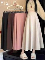 Premium High-end Feel Long Skirts | Bulk Wholesale Chinese Clothing Stock Lots - Image 1
