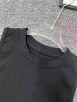 300 Pieces Bulk Clearance 100% Cotton Black Women's Tank Tops S-XL, Solid Versatile Summer Tops Wholesale Export - Image 4