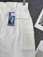 Bulk Clearance 130PCS High Waist Slimming White Denim Cargo A-line Mini Skirts For Wholesale Export - Image 5