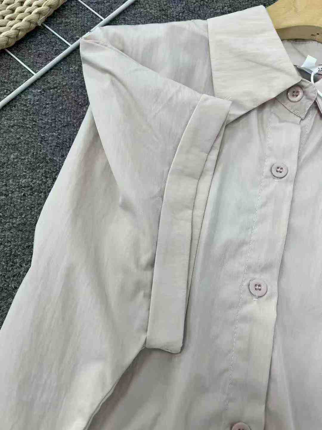 Women's New Summer 100% Cotton Loose Short Sleeve Shirts Office Commuter Bulk Stock Wholesale - Image 2