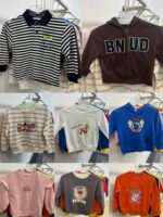 Spring Non-Fleece Kids Sweatshirts & Long Sleeve T-shirts | 250pcs Bulk Chinese Clothing Stock Lots Wholesale Export - Image 8