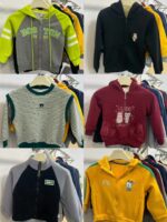 Full Clearance 200PCS Mixed Kids Sherpa Fleece Sweatshirts Chinese Clothing Stock Lots - Image 5