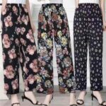 Bulk Clearance Ice Silk Elastic Waist Pants for Middle-Aged & Elderly Women, Chinese Clothing Stock Lots Wholesale Export - Image 8