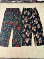 Bulk Clearance 10000PCS Summer Ice Silk Elastic Waist Mom Pants For Middle-Aged & Elderly Women - Image 4