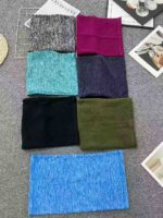 Unisex Thickened Multicolor Printed/Solid Windproof Neck Gaiter Face Mask For Outdoor Cycling Skiing - Bulk Chinese Stock Lot Wholesale - Image 6