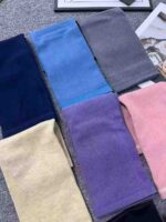 Bulk Wholesale Solid High Elastic Thick Premium German Velvet Multifunctional Neck Gaiter For Outdoor Cycling Hiking Skiing Stock Lot - Image 5