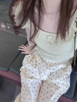 573 Pcs Pure Cotton Lace Trim Cropped Women's T-Shirts Summer Slim Fit Short Sleeve Crop Tops Bulk Wholesale - Image 7