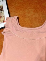 573 Pcs Pure Cotton Lace Trim Cropped Women's T-Shirts Summer Slim Fit Short Sleeve Crop Tops Bulk Wholesale - Image 3