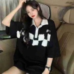 About 280 Pcs High Quality Pure Cotton Summer Loose Branded Short Sleeve Polo Shirts Bulk Stock Clearance Wholesale - Image 9