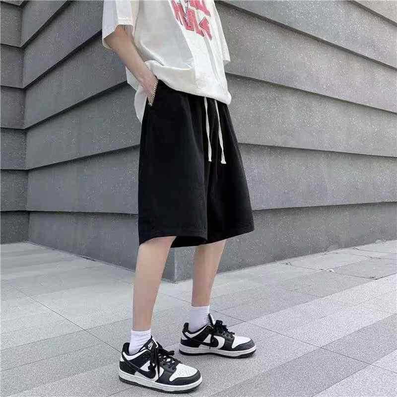 606 Pieces 100% Cotton Vintage Solid Loose Unisex 5-inch Cargo Casual Shorts Bulk Stock Clearance - Image 1