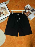 606 Pieces 100% Cotton Vintage Solid Loose Unisex 5-inch Cargo Casual Shorts Bulk Stock Clearance - Image 5