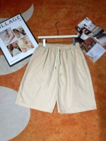 606 Pieces 100% Cotton Vintage Solid Loose Unisex 5-inch Cargo Casual Shorts Bulk Stock Clearance - Image 4