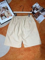 606 Pieces 100% Cotton Vintage Solid Loose Unisex 5-inch Cargo Casual Shorts Bulk Stock Clearance - Image 3