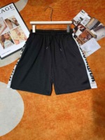 522 Pcs Wholesale Men's 2025 New Hollow Breathable Ice Silk Baggy Knee-Length Beach Sports Shorts - Image 4