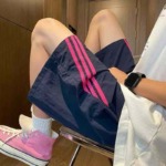 Unisex American Colorblock 3-Stripe Quick Dry 5-inch Casual Beach Shorts, About 800 Pcs Bulk Stock - Image 7