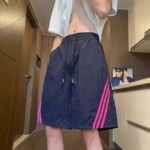 Unisex American Colorblock 3-Stripe Quick Dry 5-inch Casual Beach Shorts, About 800 Pcs Bulk Stock - Image 6