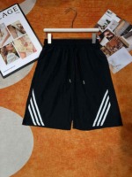 Unisex American Colorblock 3-Stripe Quick Dry 5-inch Casual Beach Shorts, About 800 Pcs Bulk Stock - Image 4