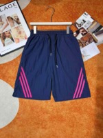 Unisex American Colorblock 3-Stripe Quick Dry 5-inch Casual Beach Shorts, About 800 Pcs Bulk Stock - Image 3